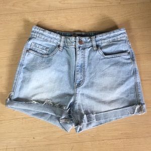 BDG high rise Jean shorts